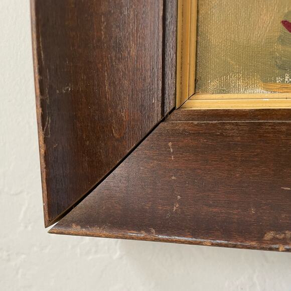 Vintage Original Framed Portrait Man African Warrior - Picture 8 of 12